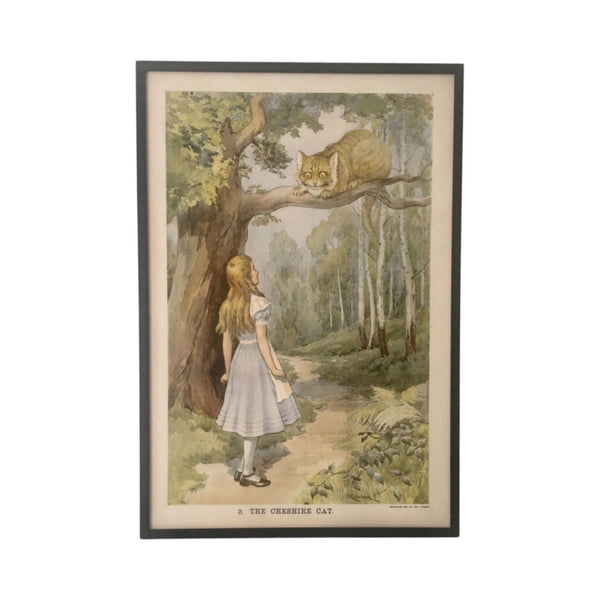 Alice In Wonderland - John Macfarlane - Cheshire Cat Art Print