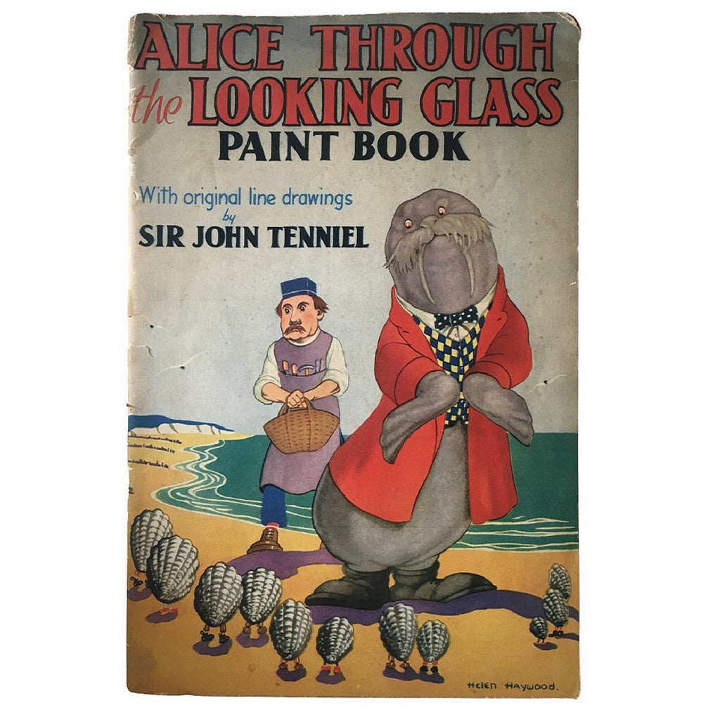 Alice Through The Looking Glass Paint Book Alice Through The Looking Glass Paint Book