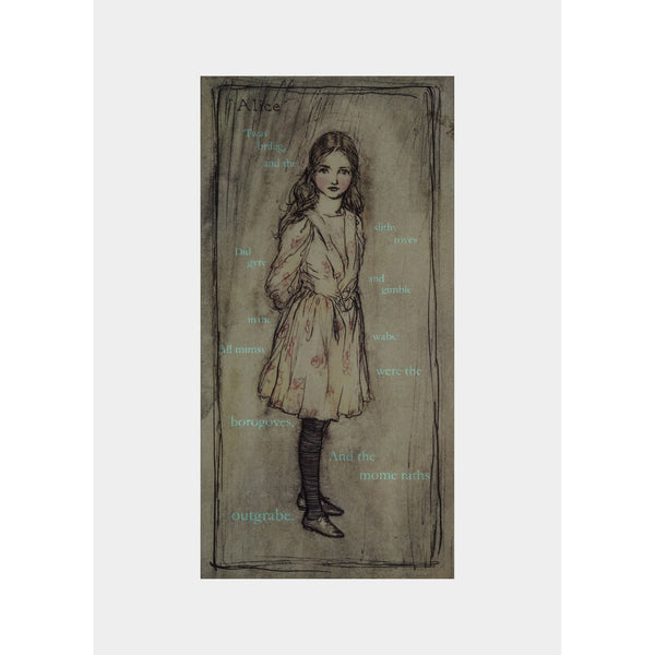 Rackham Alice Limited Edition Art Print by Alice Through The Looking Glass