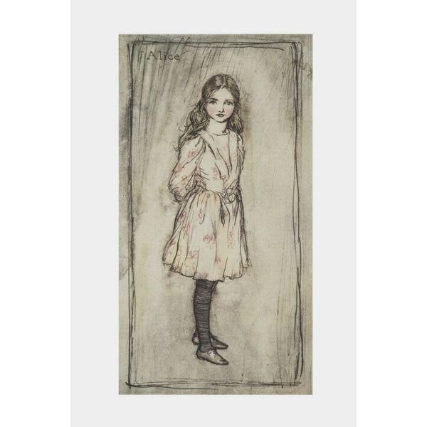 Rackham Alice Limited Edition Art Print by Alice Through The Looking Glass