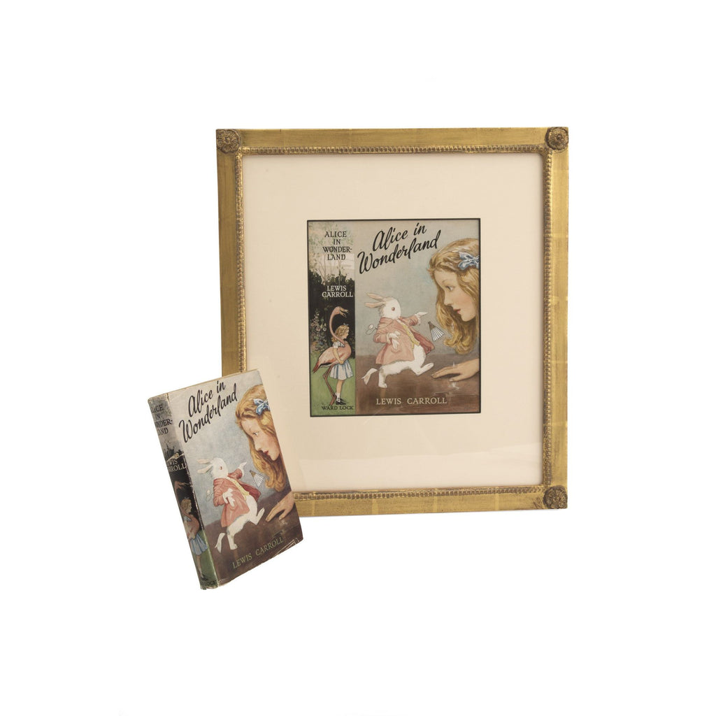 Original 'Alice In Wonderland' Dustwrapper Artwork by Margaret Tarrant Original