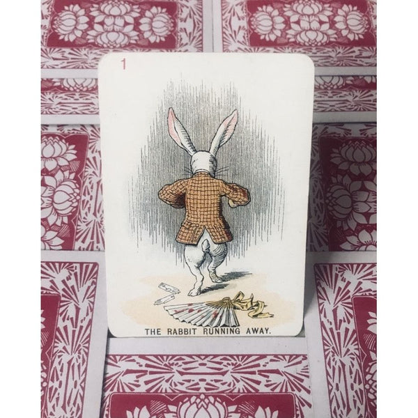 Antique Alice In Wonderland Playing Cards