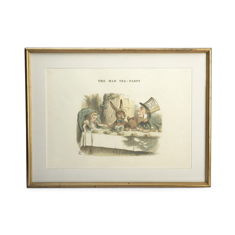 Alice In Wonderland - John Macfarlane - Cheshire Cat Art Print
