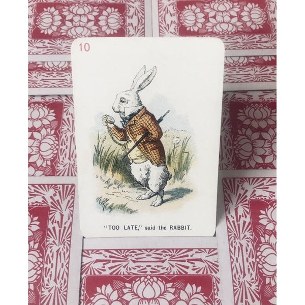 Antique Alice In Wonderland Playing Cards