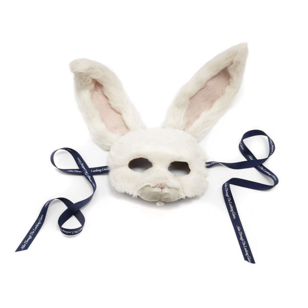 Artisan White Magic Rabbit Mask by Alice Through The Looking Glass