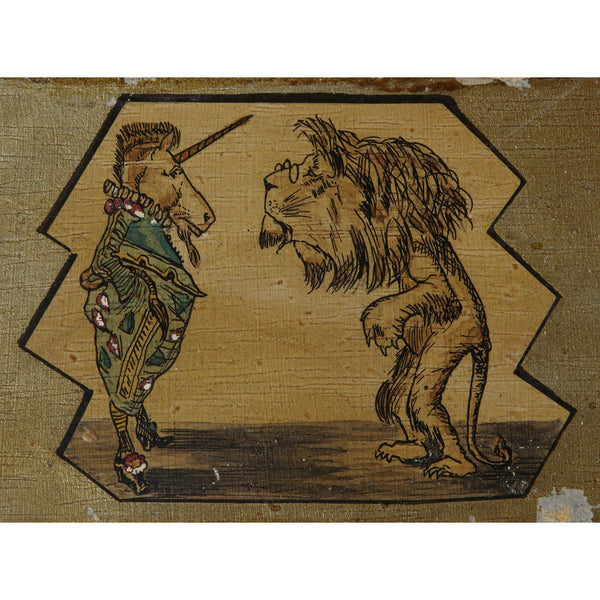 Sir John Tenniel's Original Alice Chessboard - Currently on display at the V&A's Alice Exhibition, Curiouser & Curiouser.