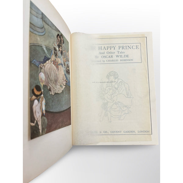 The Happy Prince by Oscar Wilde, illustrated by Charles Robinson