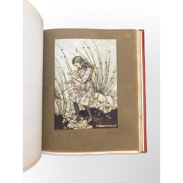 Alice's Adventures In Wonderland by Lewis Carroll, illustrated by Arthur Rackham.