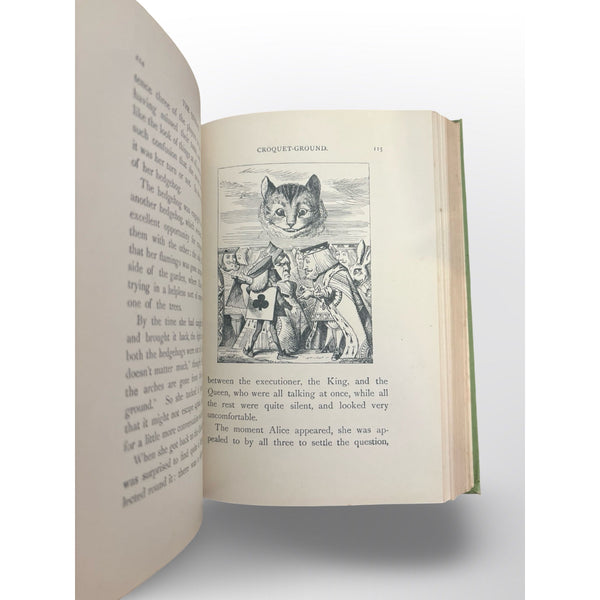 Alice's Adventures In Wonderland and Through The Looking-Glass, combined People's Edition