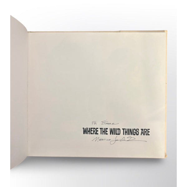 Where The Wild Things Are - Maurice Sendak - Signed Presentation Copy