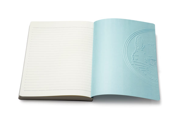 Blue Cheshire Cat Notebook