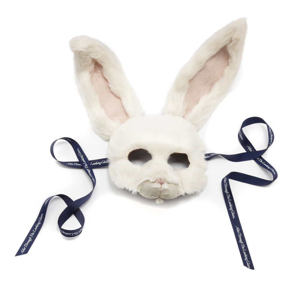 Artisan White Magic Rabbit Mask by Alice Through The Looking Glass